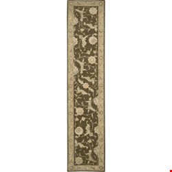 Nourison Nourison 3000 3101 Brown (99446194619) Runner 2'6