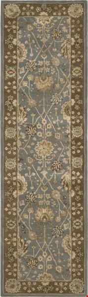 Nourison Nourison 3000 3102 Light Blue (99446194794) Runner 2'6" x 12'0" Area Rug