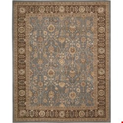 Nourison Nourison 3000 3102 Light Blue (99446205773) Rectangle 9'9