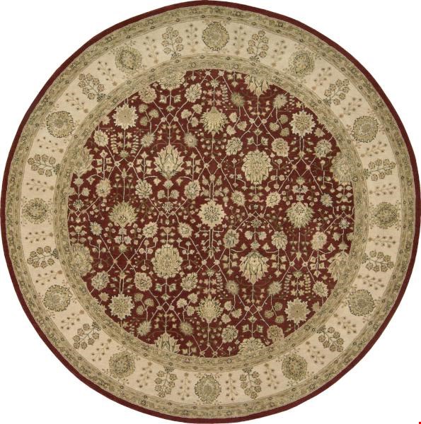 Nourison Nourison 3000 3102 Red (99446199478) Round 6'0" x 6'0" Area Rug