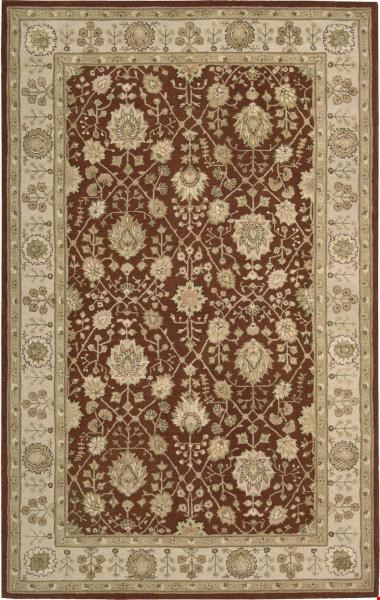 Nourison Nourison 3000 3102 Rust (99446198037) Rectangle 8'6" x 5'6" Area Rug