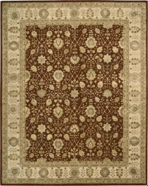 Nourison Nourison 3000 3102 Rust (99446202987) Rectangle 9'9" x 7'9" Area Rug