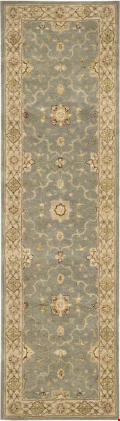 Nourison Nourison 3000 3103 Aqua (99446193629) Runner 8'0" x 2'3" Area Rug