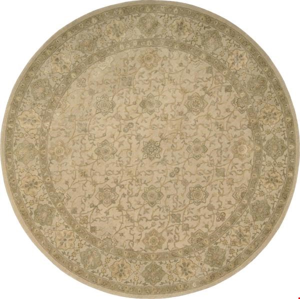 Nourison Nourison 3000 3103 Beige (99446199836) Round 6'0" x 6'0" Area Rug