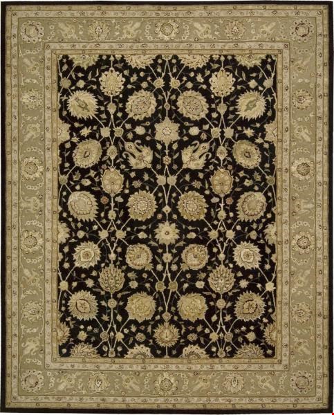 Nourison Nourison 3000 3105 Black (99446203526) Rectangle 9'9" x 7'9" Area Rug