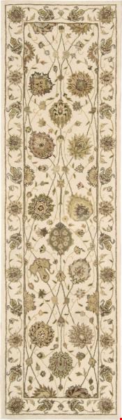 Nourison Nourison 3000 3105 Ivory (99446195425) Runner 12'0" x 2'6" Area Rug