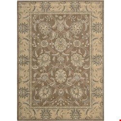 Nourison Persian Empire PE22 Mocha (99446254375) Rectangle 5'3
