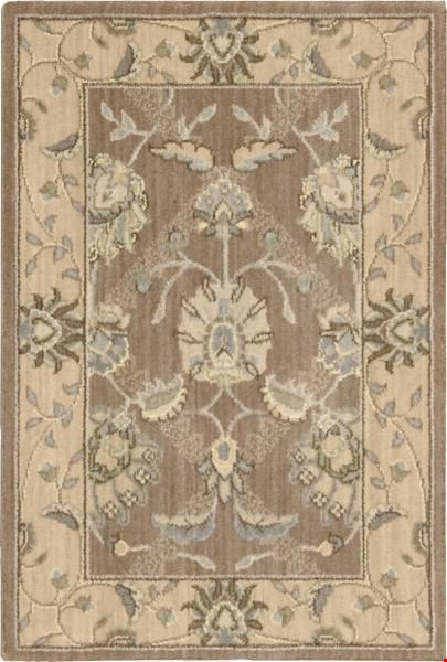 Nourison Persian Empire PE22 Mocha (99446256355) Rectangle 9'6" x 13'0" Area Rug