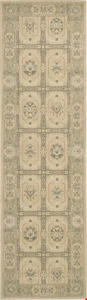 Nourison Persian Empire PE23 Sand (99446252845) Runner 2'3" x 8'0" Area Rug