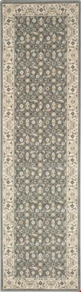 Nourison Persian Empire PE26 Silver (99446271747) Runner 2'3" x 8'0" Area Rug