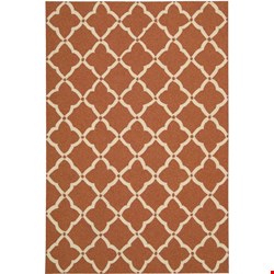 Nourison Portico POR01 Orange (99446217080) Rectangle 10'0