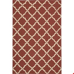 Nourison Portico POR01 Red (99446217097) Rectangle 10'0