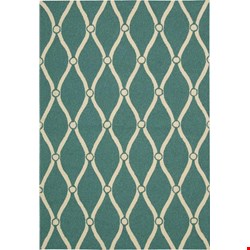 Nourison Portico POR02 Aqua (99446228147) Rectangle 2'3