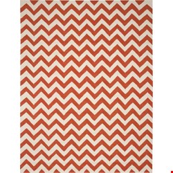 Nourison Portico POR03 Orange (99446277152) Rectangle 8'0