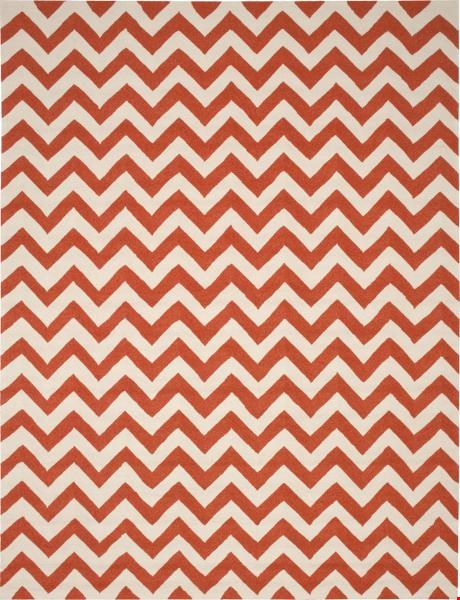 Nourison Portico POR03 Orange (99446277152) Rectangle 8'0" x 10'6" Area Rug