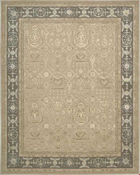 Nourison Regal REG01 Sand (99446052407) Rectangle 9'9" x 13'9" Area Rug