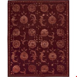 Nourison Regal REG03 Garnet (99446055316) Rectangle 5'6
