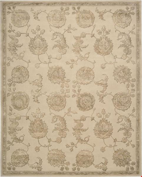 Nourison Regal REG03 Sand (99446055187) Rectangle 3'9" x 5'9" Area Rug