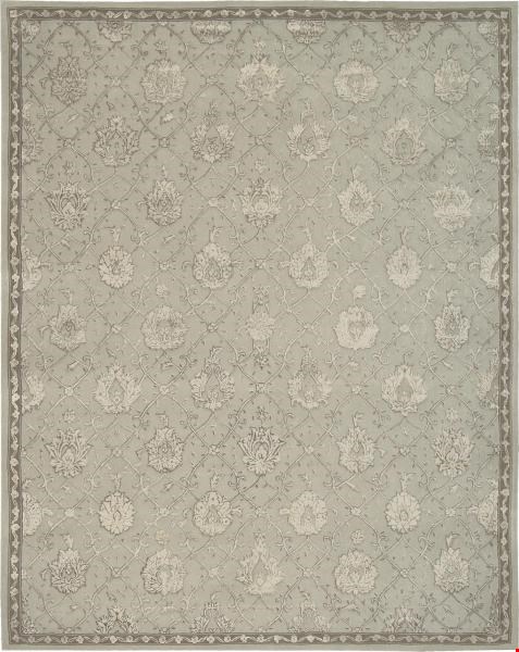Nourison Regal REG05 Blue Cloud (99446055088) Rectangle 9'9" x 13'9" Area Rug