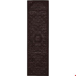 Nourison Regal REG08 Espresso (99446103147) Runner 2'3
