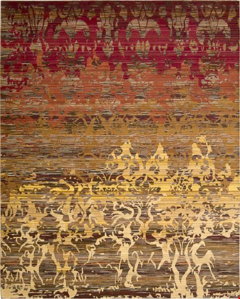 Nourison Rhapsody RH001 Sunrise (99446250209) Rectangle 5'6" x 8'0" Area Rug
