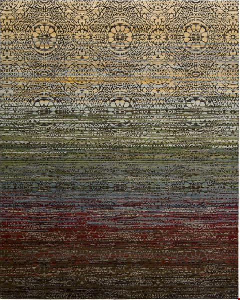 Nourison Rhapsody RH002 Multicolor (99446250216) Rectangle 5'6" x 8'0" Area Rug