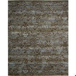 Nourison Rhapsody RH009 Blue Moss (99446187123) Rectangle 8'6
