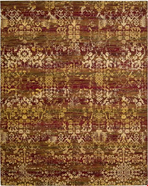 Nourison Rhapsody RH011 Multicolor (99446188090) Rectangle 9'9" x 13'0" Area Rug