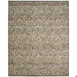 Nourison Rhapsody RH012 Blue Moss (99446188205) Rectangle 9'9
