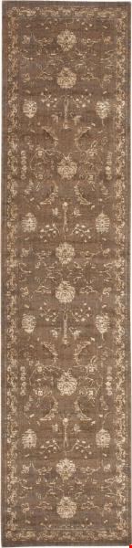 Nourison Silk Elements SKE02 Cocoa (99446189233) Runner 2'5" x 10'0" Area Rug