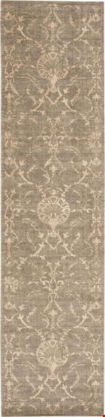 Nourison Silk Elements SKE03 Moss (99446189196) Runner 2'5" x 10'0" Area Rug