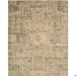 Nourison Silk Elements SKE13 Beige (99446189011) Rectangle 5'6