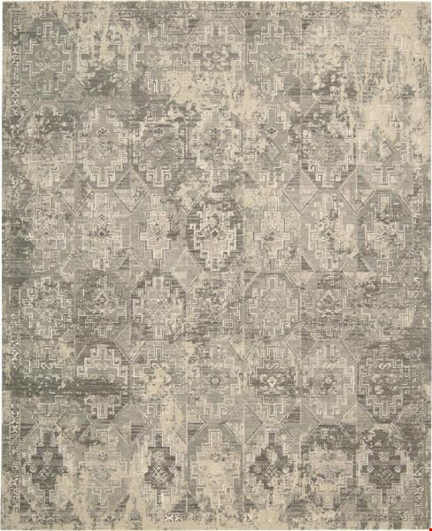 Nourison Silk Elements SKE19 Mushroom (99446295286) Rectangle 8'6" x 11'6" Area Rug