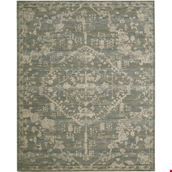 Nourison Silk Elements SKE30 Azure (99446188786) Rectangle 8'6