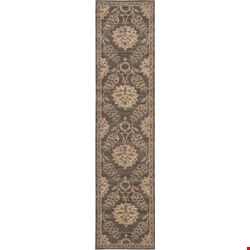 Nourison Silk Elements SKE31 Graphite (99446188847) Runner 2'5