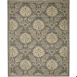 Nourison Silk Elements SKE31 Graphite (99446188878) Rectangle 8'6