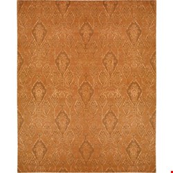 Nourison Silk Infusion SIF03 Dark Rust (99446180100) Rectangle 8'6