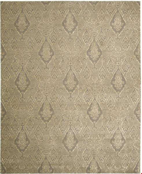 Nourison Silk Infusion SIF03 Grey (99446180162) Rectangle 8'6" x 11'4" Area Rug