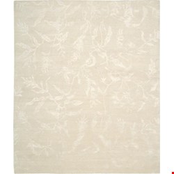 Nourison Silk Shadows SHA01 Ivory (99446067135) Rectangle 8'6