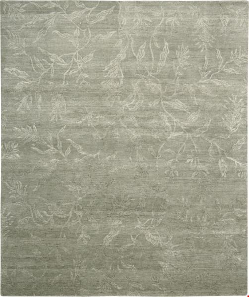 Nourison Silk Shadows SHA01 Light Green (99446067067) Rectangle 8'6" x 11'6" Area Rug