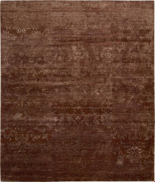 Nourison Silk Shadows SHA03 Rust (99446067432) Rectangle 5'6" x 7'5" Area Rug
