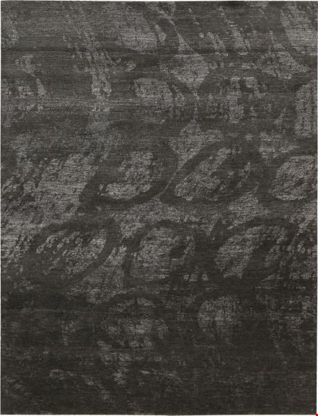 Nourison Silk Shadows SHA04 Coal (99446056566) Rectangle 5'6" x 7'5" Area Rug