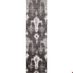 Nourison Silk Shadows SHA09 Grey (99446144195) Runner 2'3