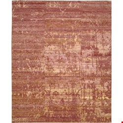 Nourison Silk Shadows SHA10 Flame (99446190918) Rectangle 8'6