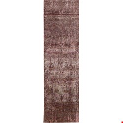 Nourison Silk Shadows SHA10 Wine (99446182609) Runner 2'3