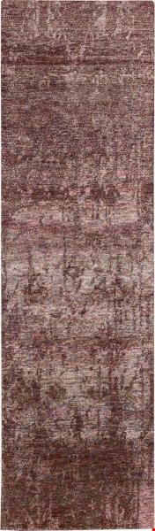 Nourison Silk Shadows SHA10 Wine (99446182609) Runner 2'3" x 8'0" Area Rug