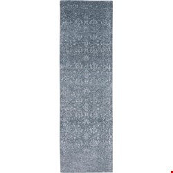 Nourison Silk Shadows SHA15 Blue Stone (99446300805) Runner 2'3