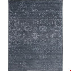 Nourison Silk Shadows SHA15 Blue Stone (99446300836) Rectangle 5'6