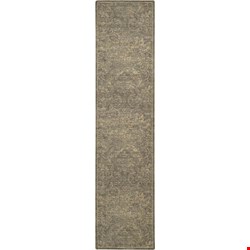 Nourison Silken Allure SLK04 Mushroom (99446152619) Runner 2'5