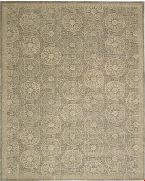 Nourison Silken Allure SLK04 Mushroom (99446145376) Rectangle 9'9" x 13'9" Area Rug
